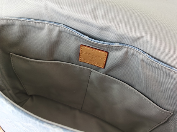 ルイヴィトンバッグ角部分ディテール